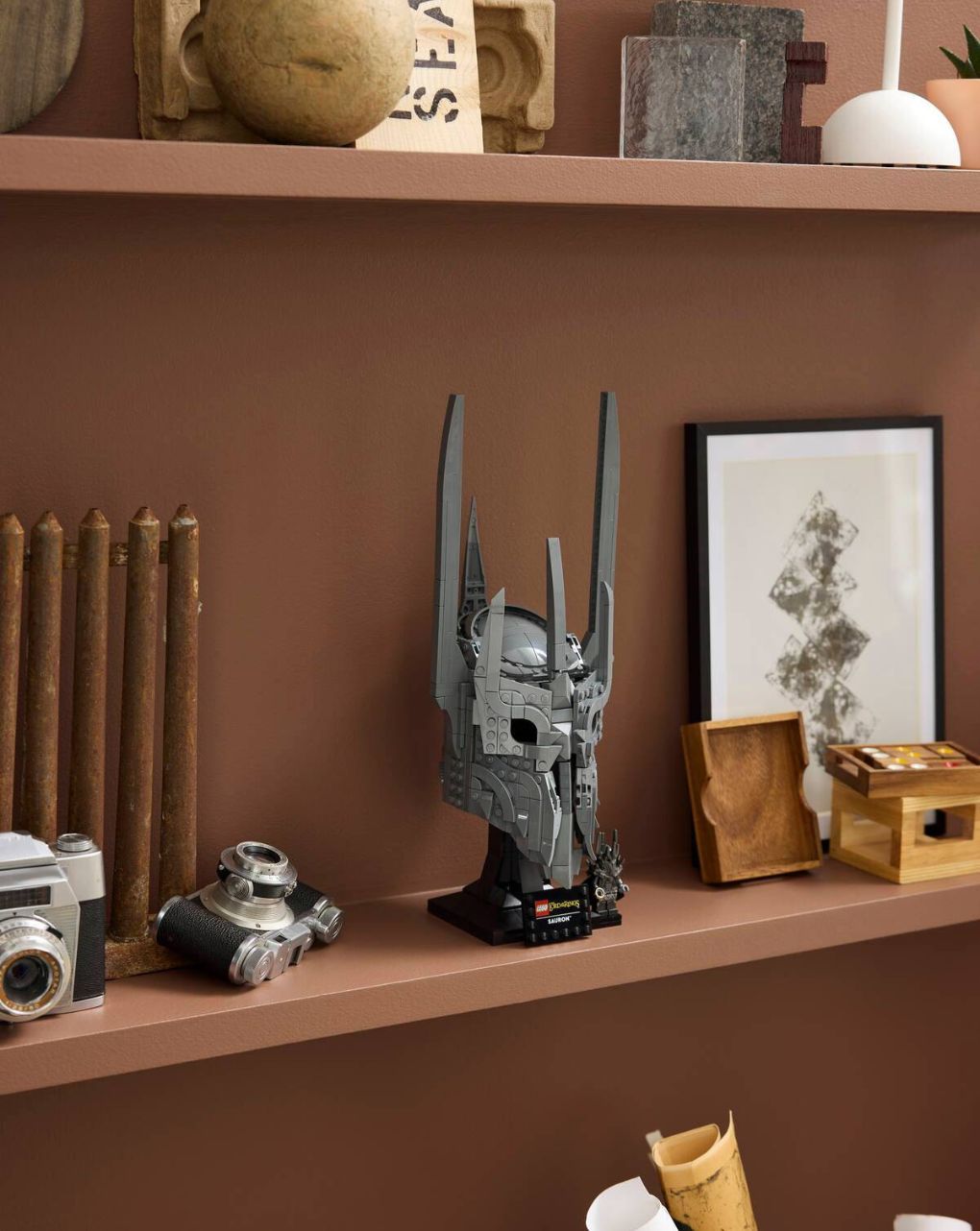 Lego icons the lord of the rings: sauron΄s helmet 11373 - LEGO, LEGO Icons