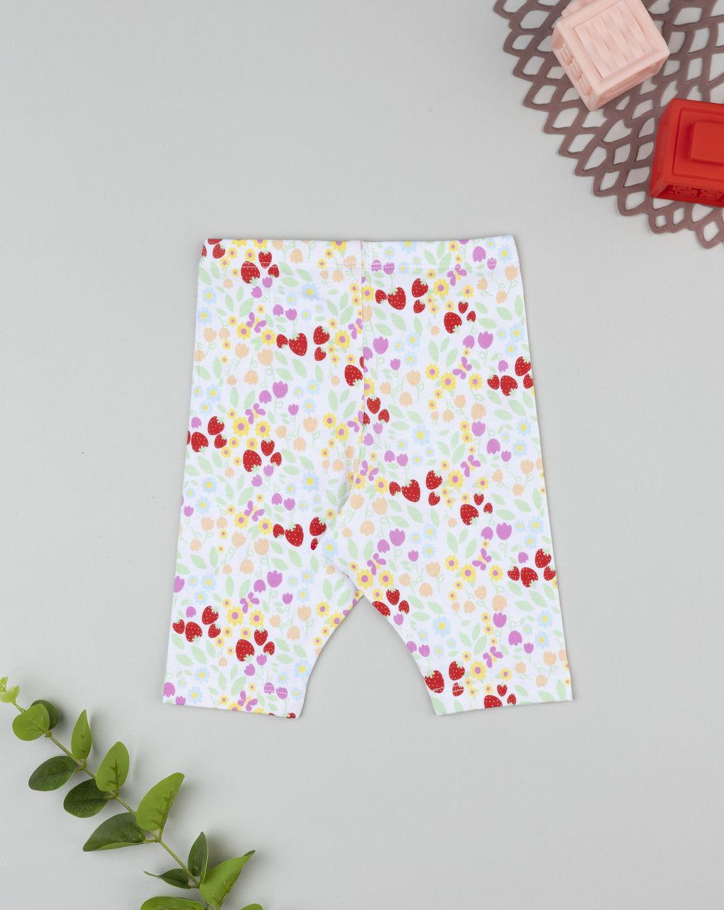 βρεφικό κολάν λευκό φλοράλ για κορίτσι - Prénatal