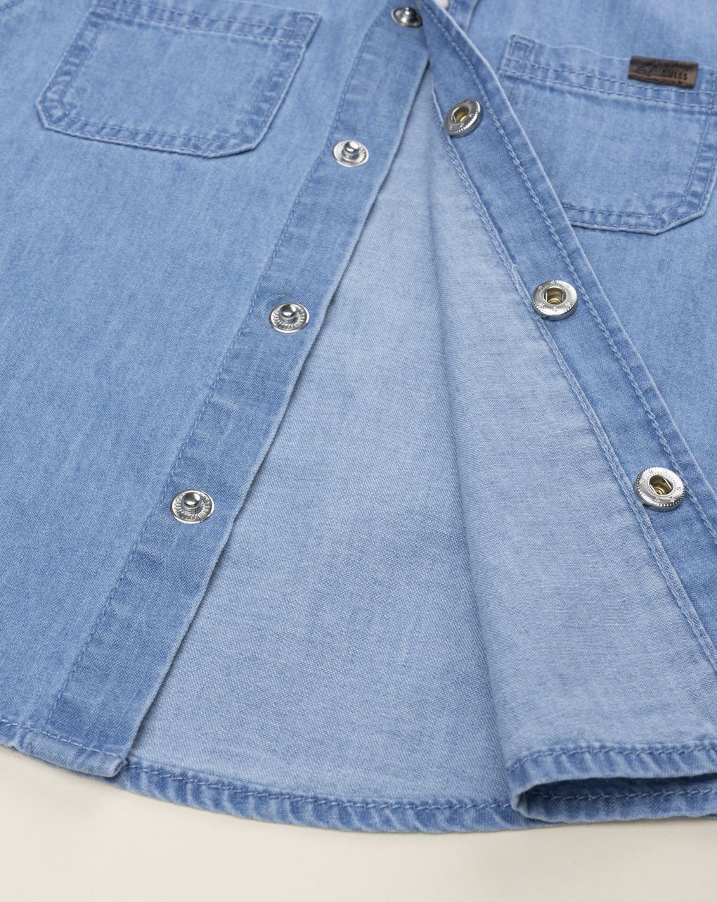 βρεφικό τζιν πουκάμισο μπλε denim rules για αγόρι - Prénatal