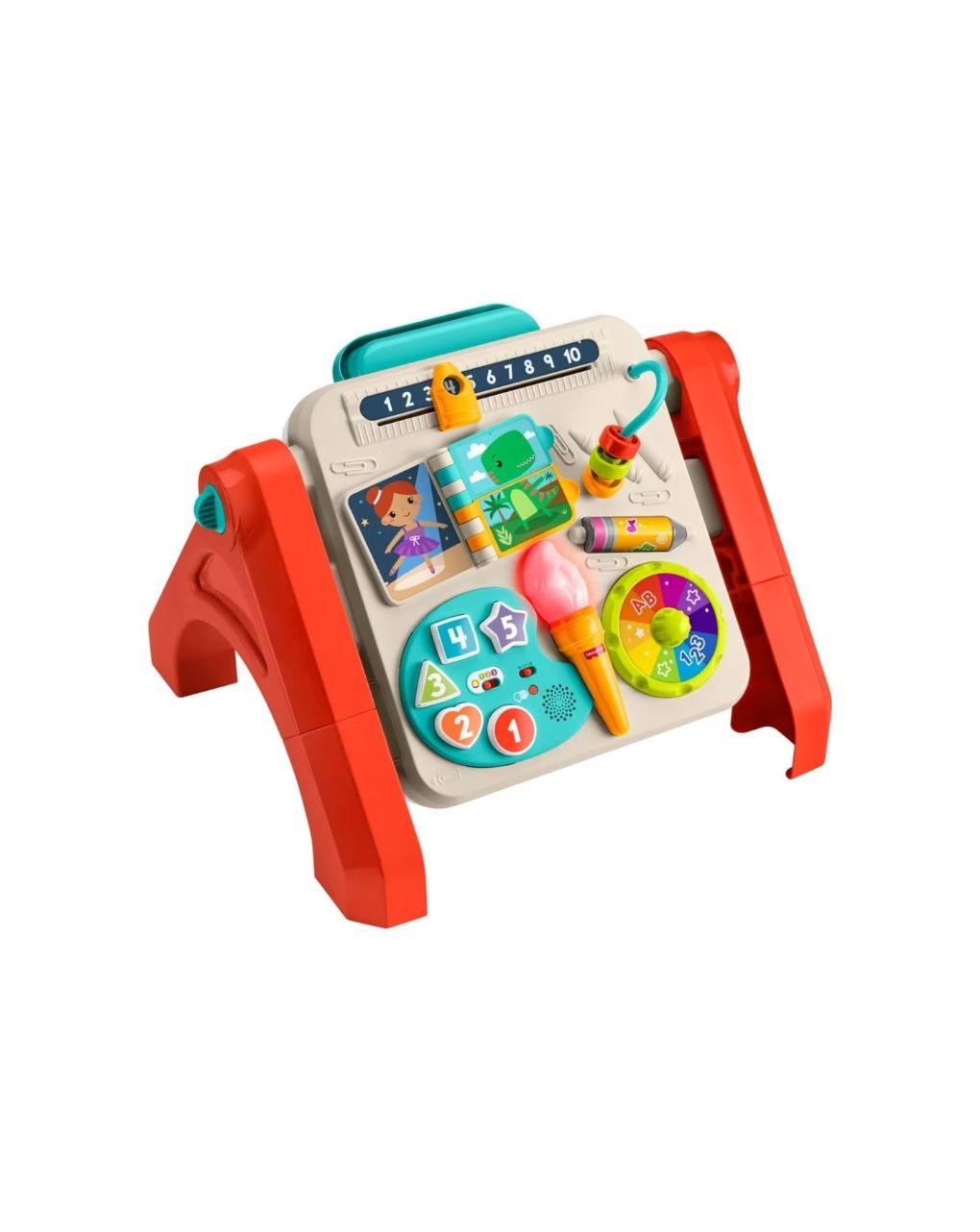 Fisher-price παίζω & μαθαίνω εκπαιδευτικό τραπέζι-πίνακας 4 σε 1 jlm96 - Fisher-Price