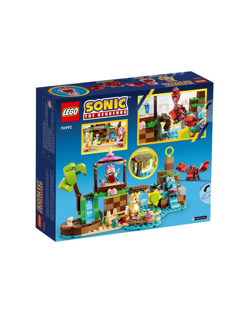 Lego sonic the hedgehog gaming amy’s animal rescue island 76992 - LEGO, LEGO Sonic The Hedgehog