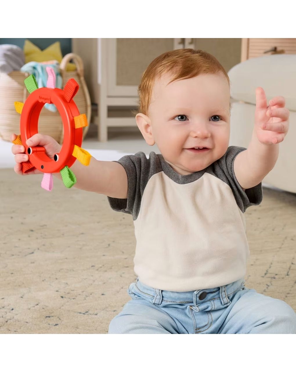 Fisher-price κουδουνίστρες ζωάκια jkw53 (διάφορα σχέδια) - Fisher-Price