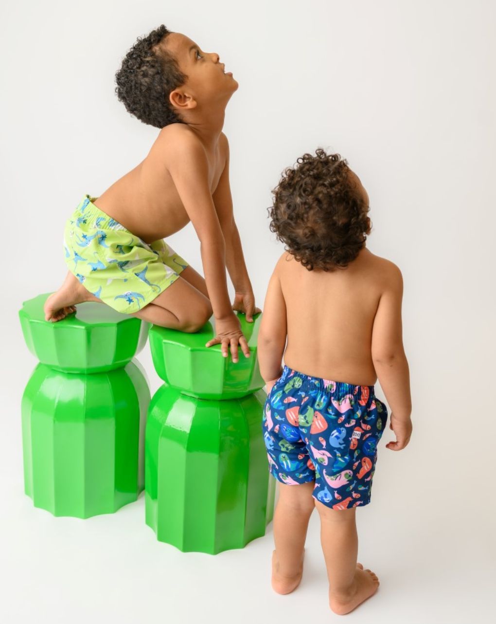 Zoocchini παιδικό μαγιό σορτς wally the walrus zoo12906 - Zoocchini