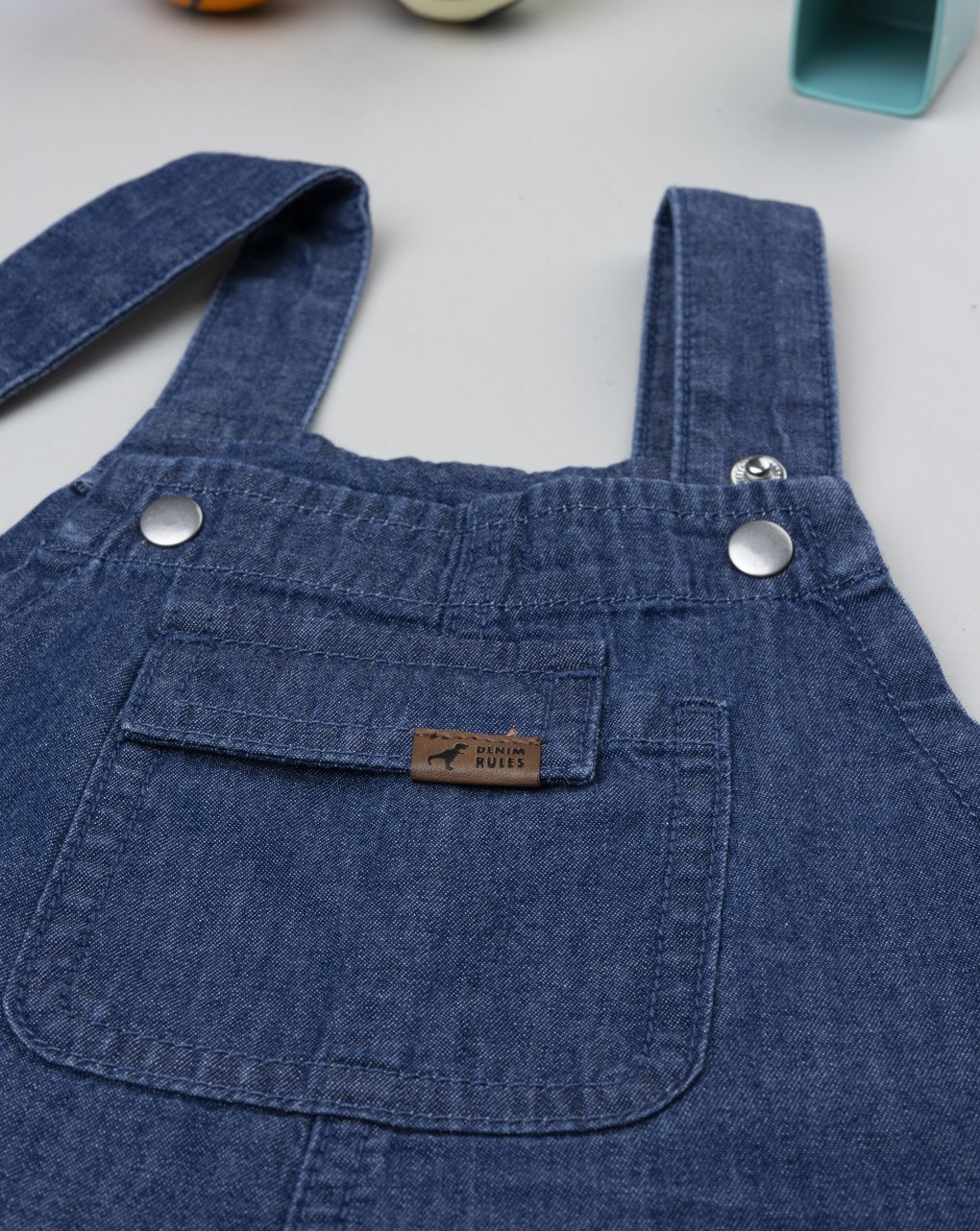 βρεφικό σετ t-shirt και τζιν σαλοπέτα για αγόρι - Prénatal