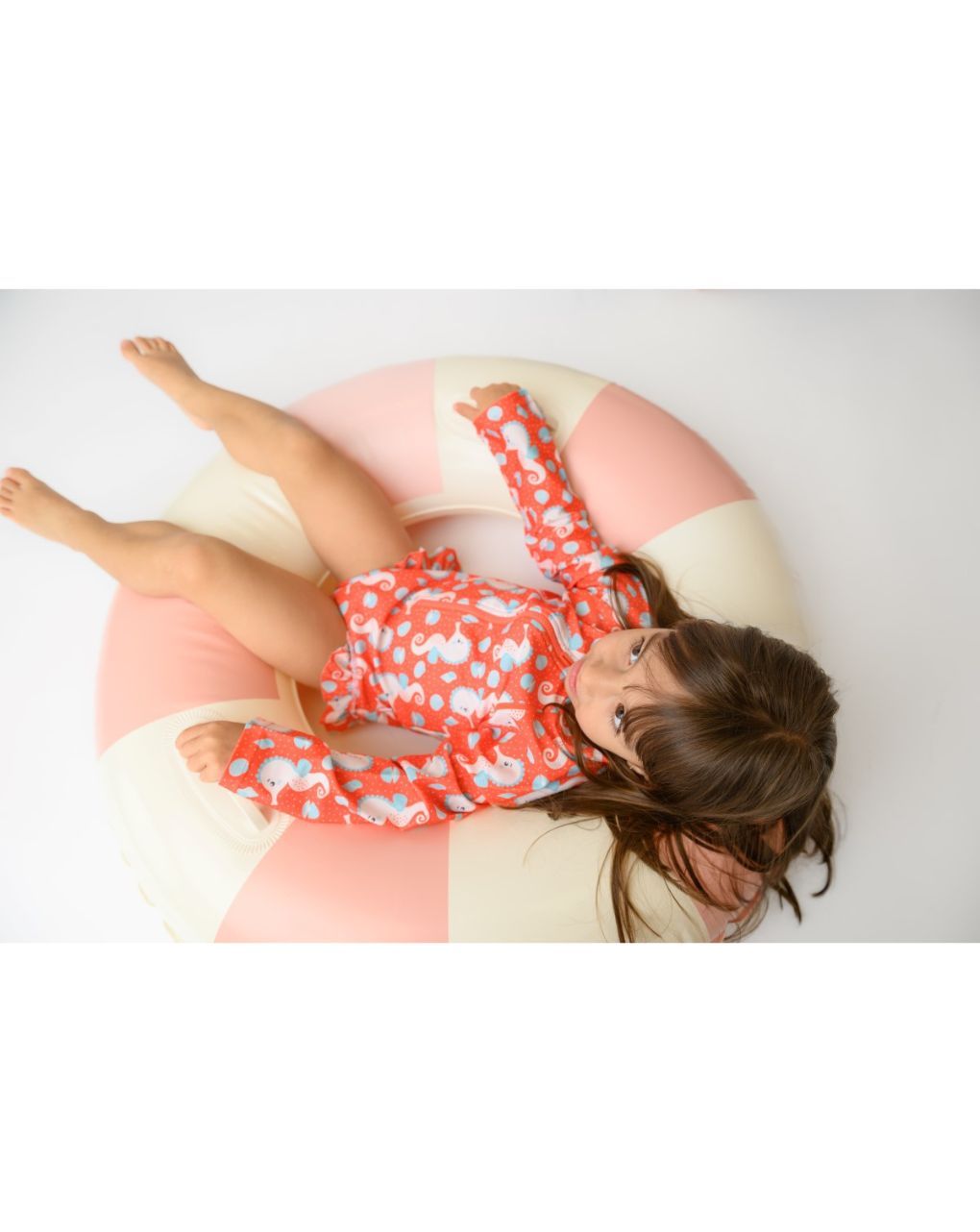 Zoocchini ολόσωμο μαγιό με μανίκια uv sally the seahorse zoo12604 - Zoocchini