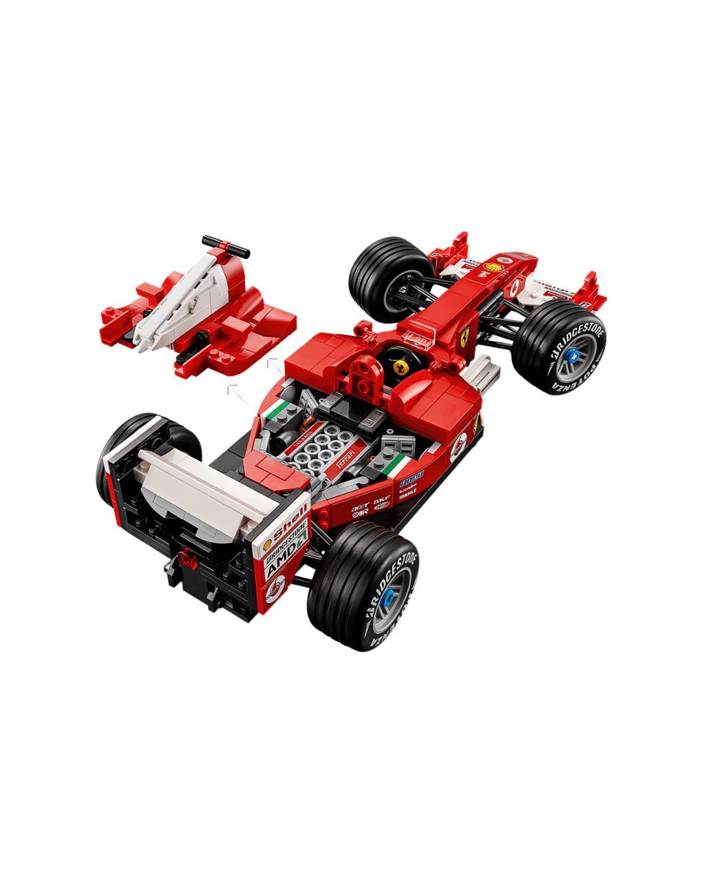 Lego icons ferrari f2004 & michael schumacher 11375 - LEGO, LEGO Icons