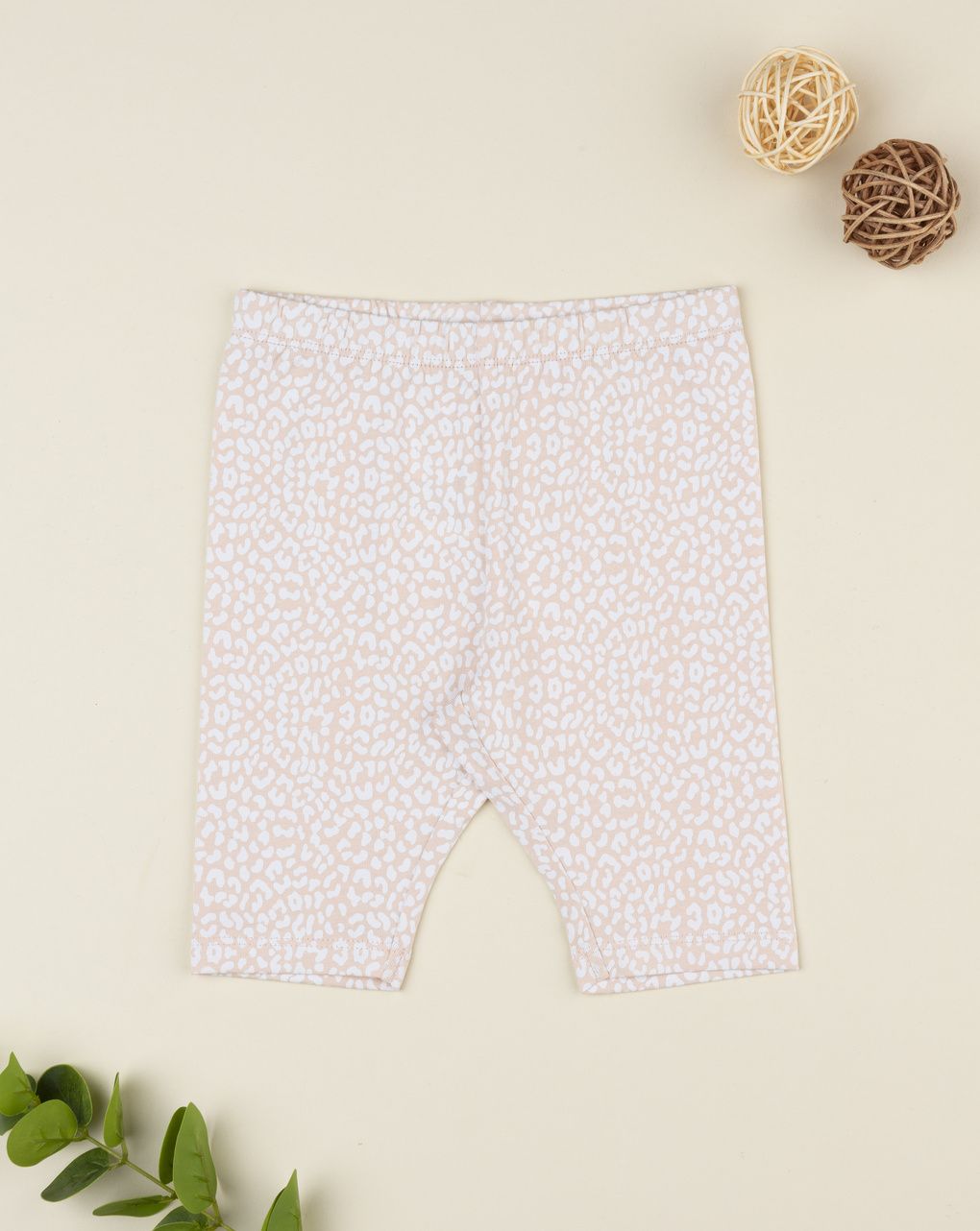 βρεφικό κολάν ροζ animal print για κορίτσι