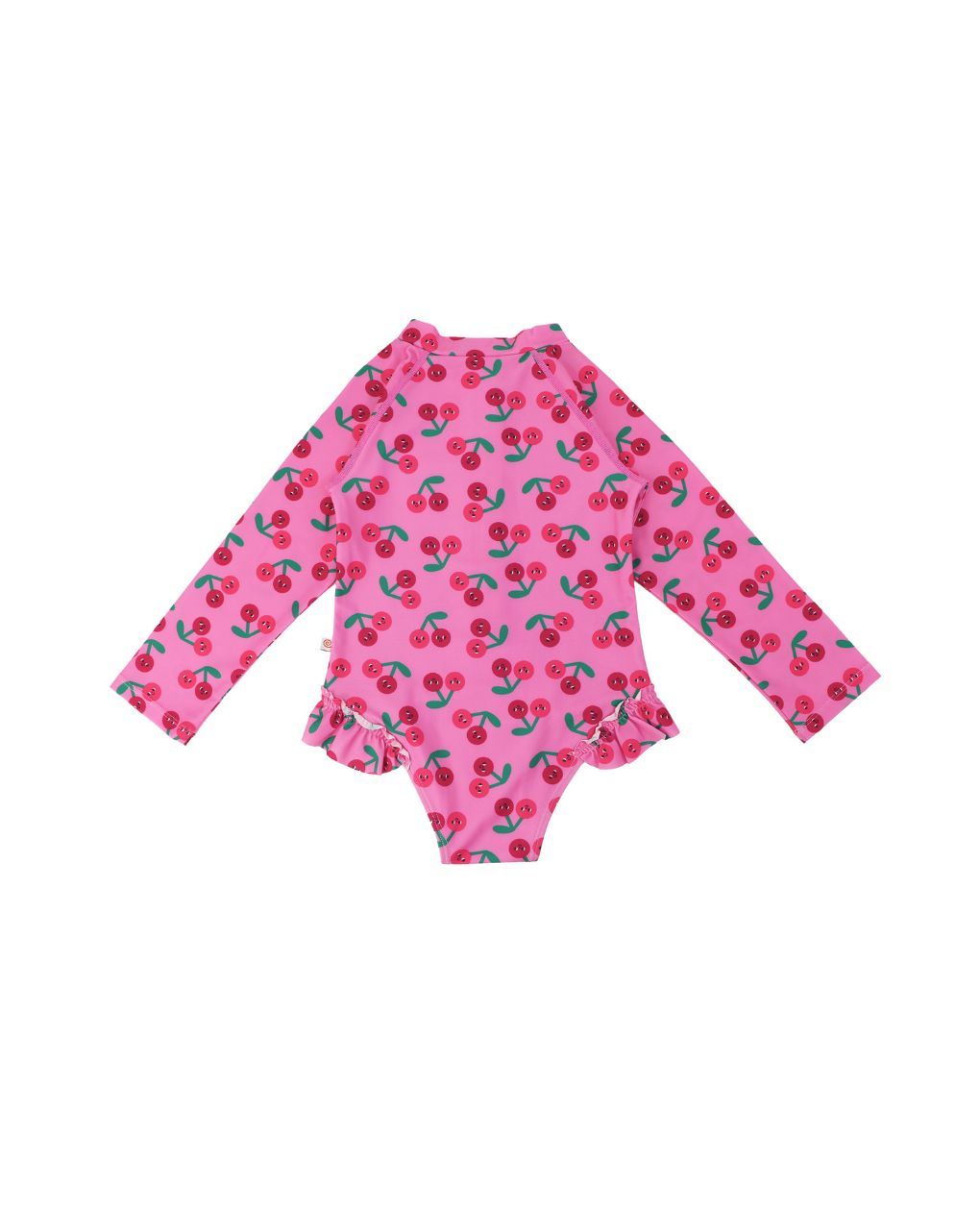 Zoocchini ολόσωμο μαγιώ με μανίκια uv cherry zoo12605 - Zoocchini
