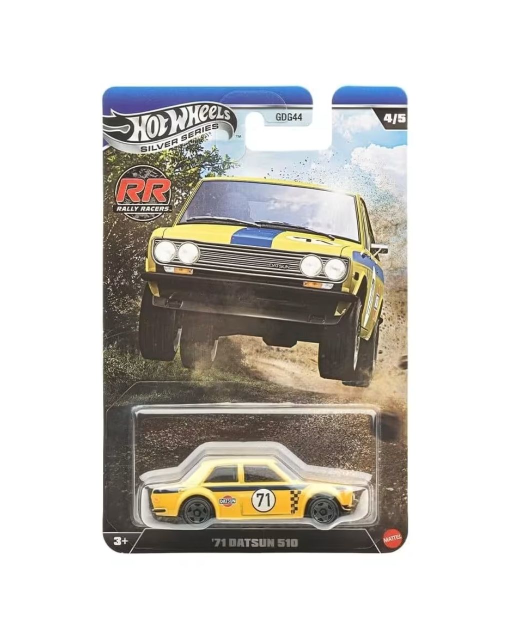 Hot wheels silver series αυτοκινητάκι die-cast rally racers 1:64 jlt21 (διάφορα σχέδια) - Hot wheels