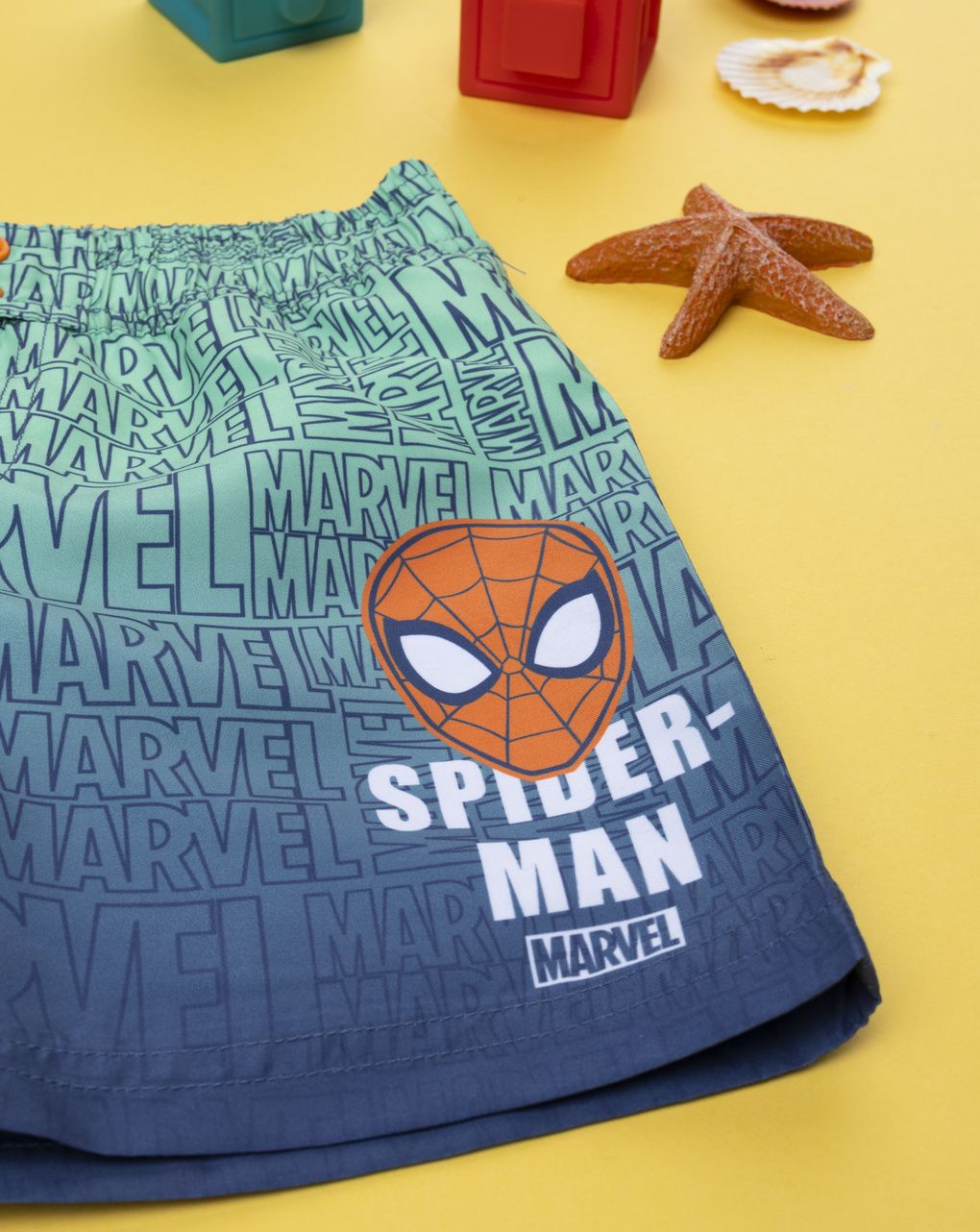 παιδικό μαγιό boxer μπλε spiderman για αγόρι - Prénatal