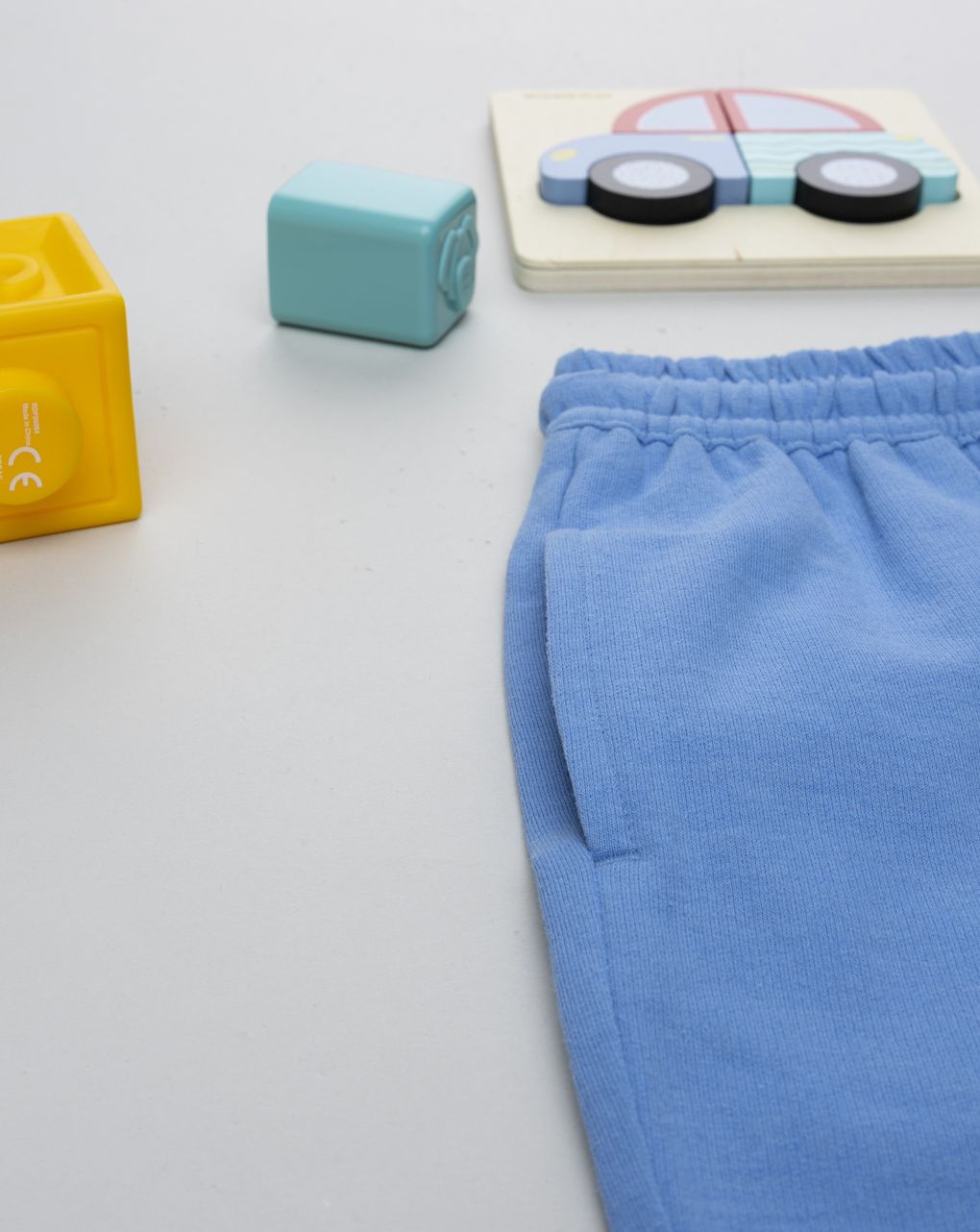 παιδικό σορτσάκι μπλε good vibes για αγόρι - Prénatal