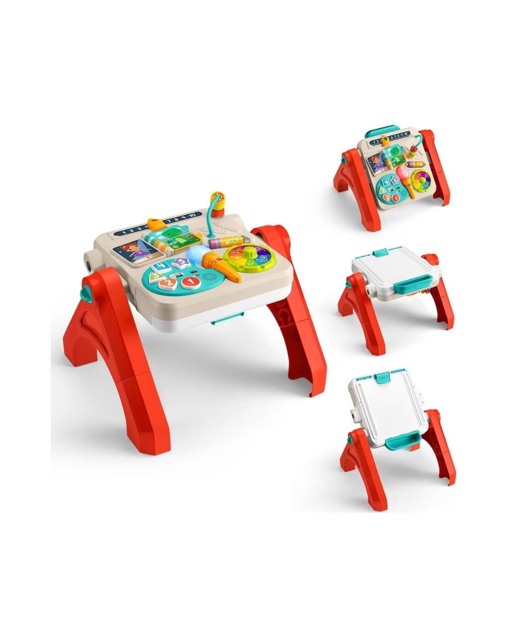 Fisher-price παίζω & μαθαίνω εκπαιδευτικό τραπέζι-πίνακας 4 σε 1 jlm96 - Fisher-Price