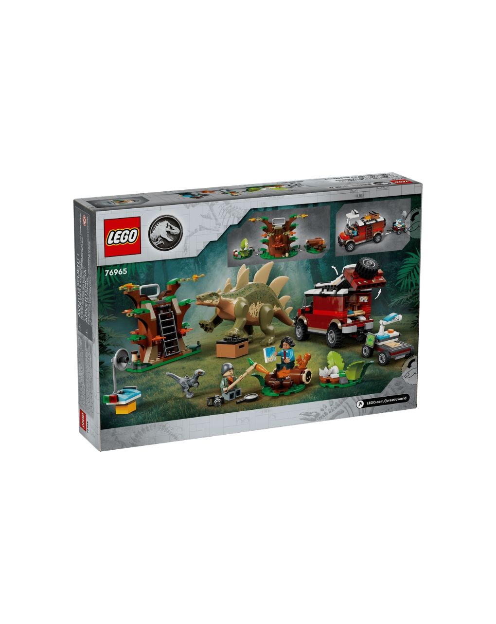Lego jurassic world dinosaur missions: stegosaurous discovery 76965 - LEGO