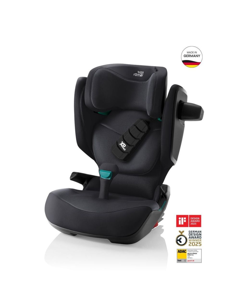Britax romer κάθισμα αυτοκινήτου kidfix pro style i-size (100-150cm) carbon black br-3003035-01