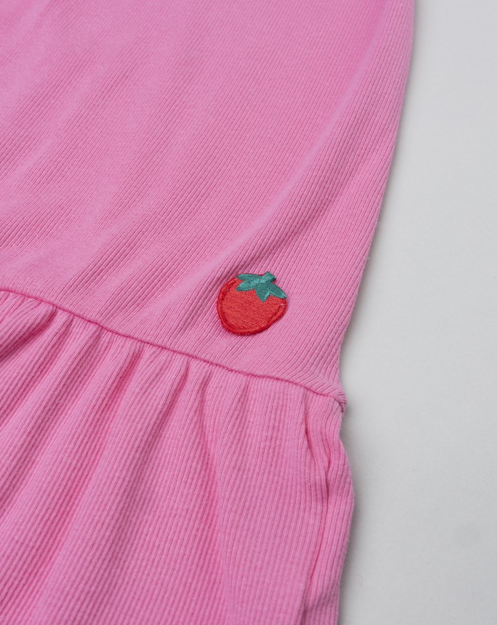 παιδικό φόρεμα ροζ με φράουλα για κορίτσι - Prénatal