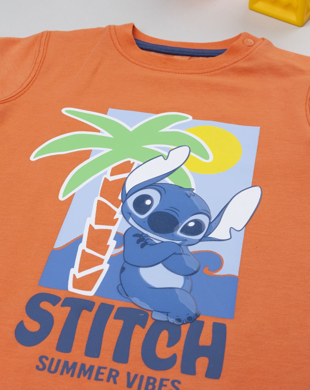 βρεφικό σετ t-shirt και σορτσάκι stitch για αγόρι - Prénatal