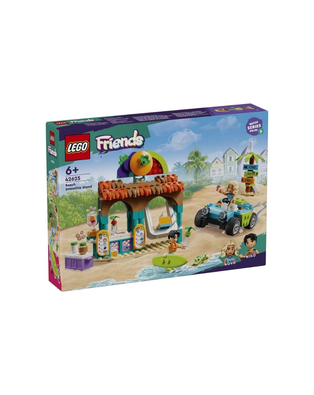 Lego friends beach smoothie stand 42625