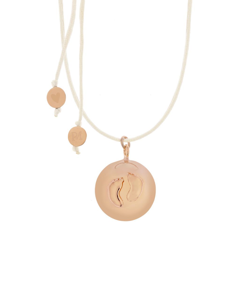 Proud mama μενταγιόν bola sofie rose gold πατουσάκια pm-671 - Proud Mama