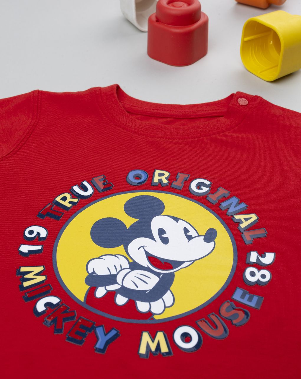 βρεφικό t-shirt κόκκινο mickey για αγόρι - Prénatal