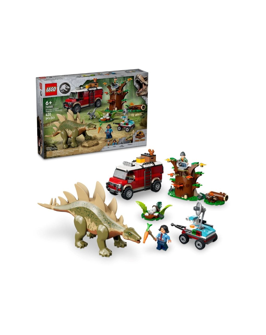 Lego jurassic world dinosaur missions: stegosaurous discovery 76965 - LEGO