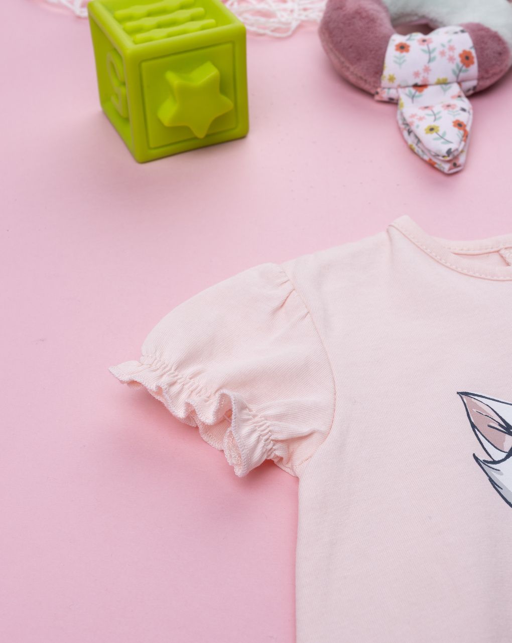 βρεφικό φορμάκι σομόν marie για κορίτσι - Prénatal