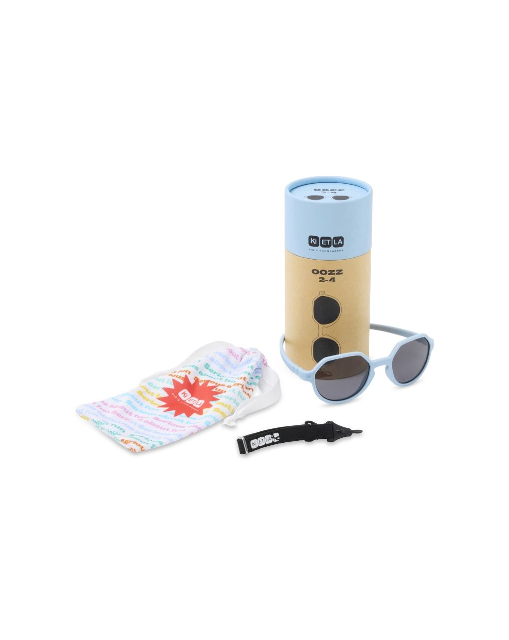 Kietla γυαλιά ηλίου oozz 2-4 ετών light blue oo3sunlightblue - kietla