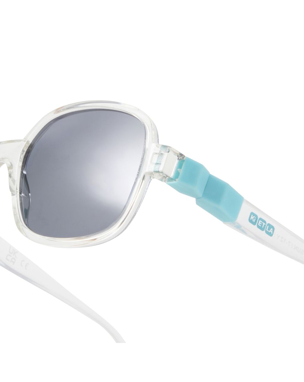 Kietla γυαλιά ηλίου urban 4-7 ετών crystal/blue urb4suncristalblu - kietla