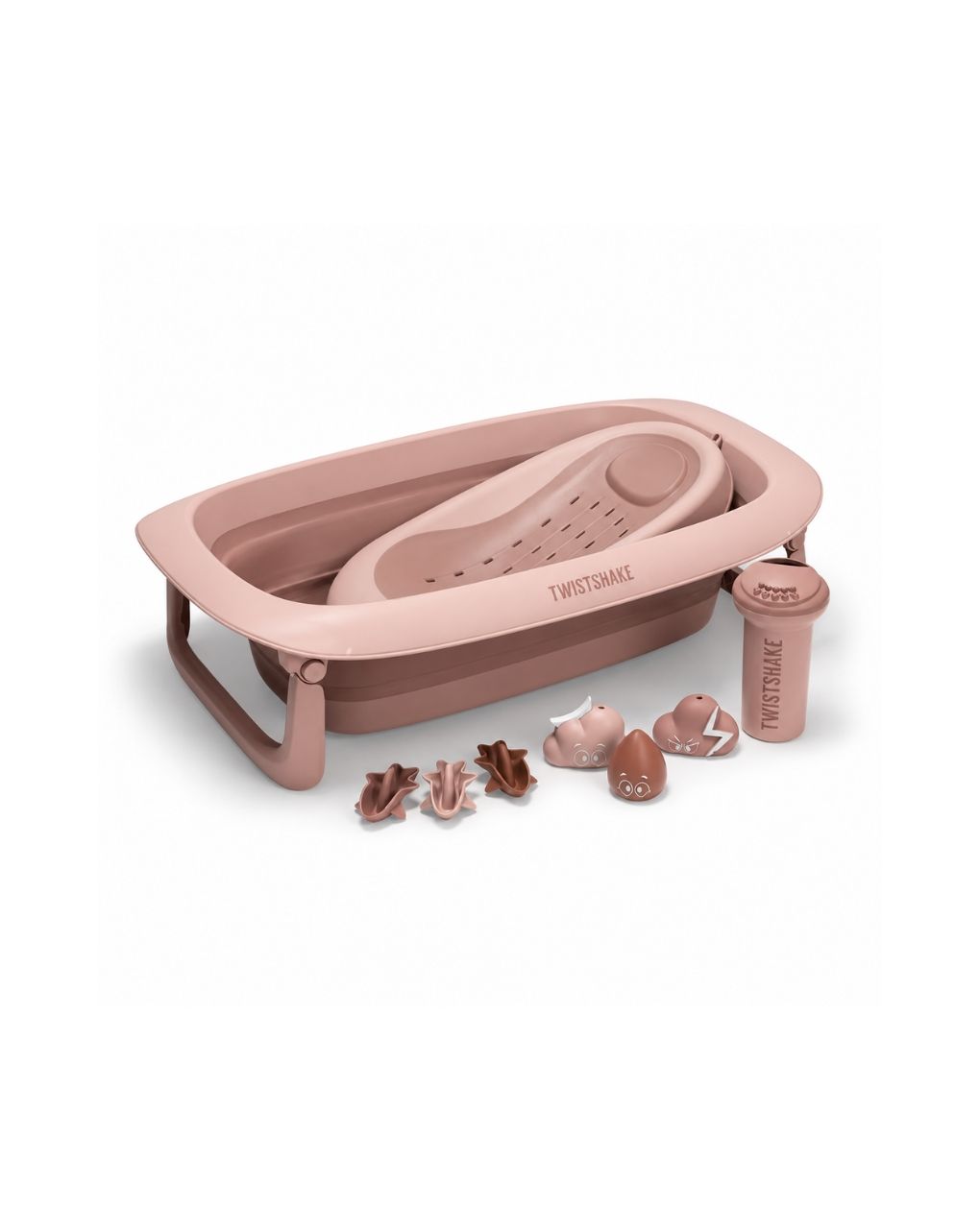 Twistshake βρεφικό μπανάκι με αξεσουάρ faded pink v2 32-08-79262