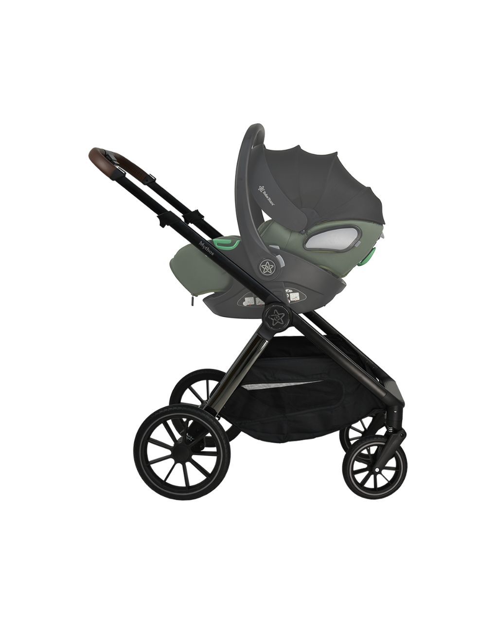 Bebe stars πολυκαρότσι 2 σε 1 mythos forest green 345-176 - Bebe Stars