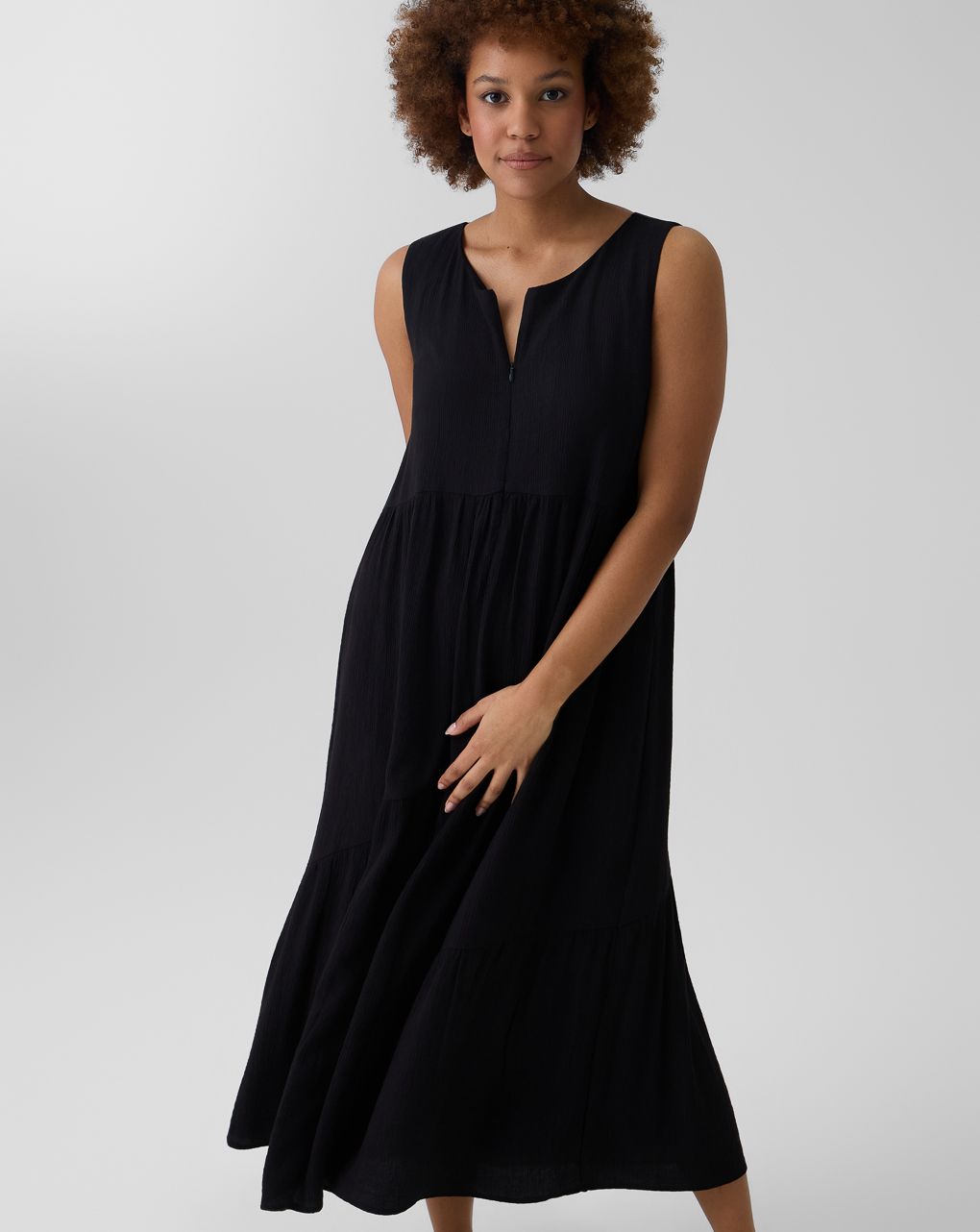 γυναικείο φόρεμα εγκυμοσύνης/θηλασμού μαύρο - Prénatal