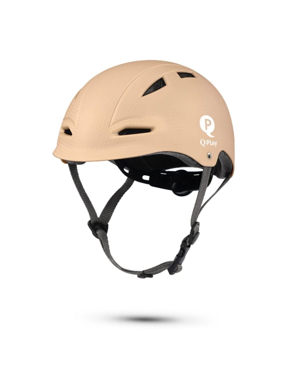 Qplay manbo παιδικό προστατευτικό κράνος για ποδήλατο-scooter πατίνι khaki small 01-2002326-04 - QPLAY