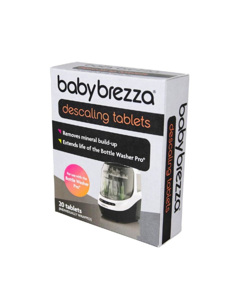 Baby brezza ταμπλέτες αφαλάτωσης για πλυντήριο baby brezza® bottle washer pro® 20τμχ brz0174 - BABYBREZZA