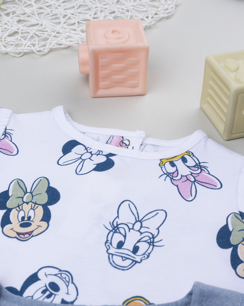 βρεφικό σετ t-shirt και σαλοπέτα minnie & daisy για κορίτσι - Prénatal