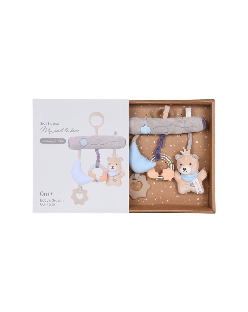 Bebe stars κρεμαστό παιχνίδι teddy flower 60-110 - Bebe Stars