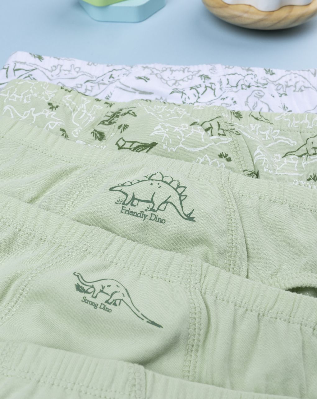παιδικά σλιπ πακέτο x7 με δεινόσαυρους για αγόρι - Prénatal
