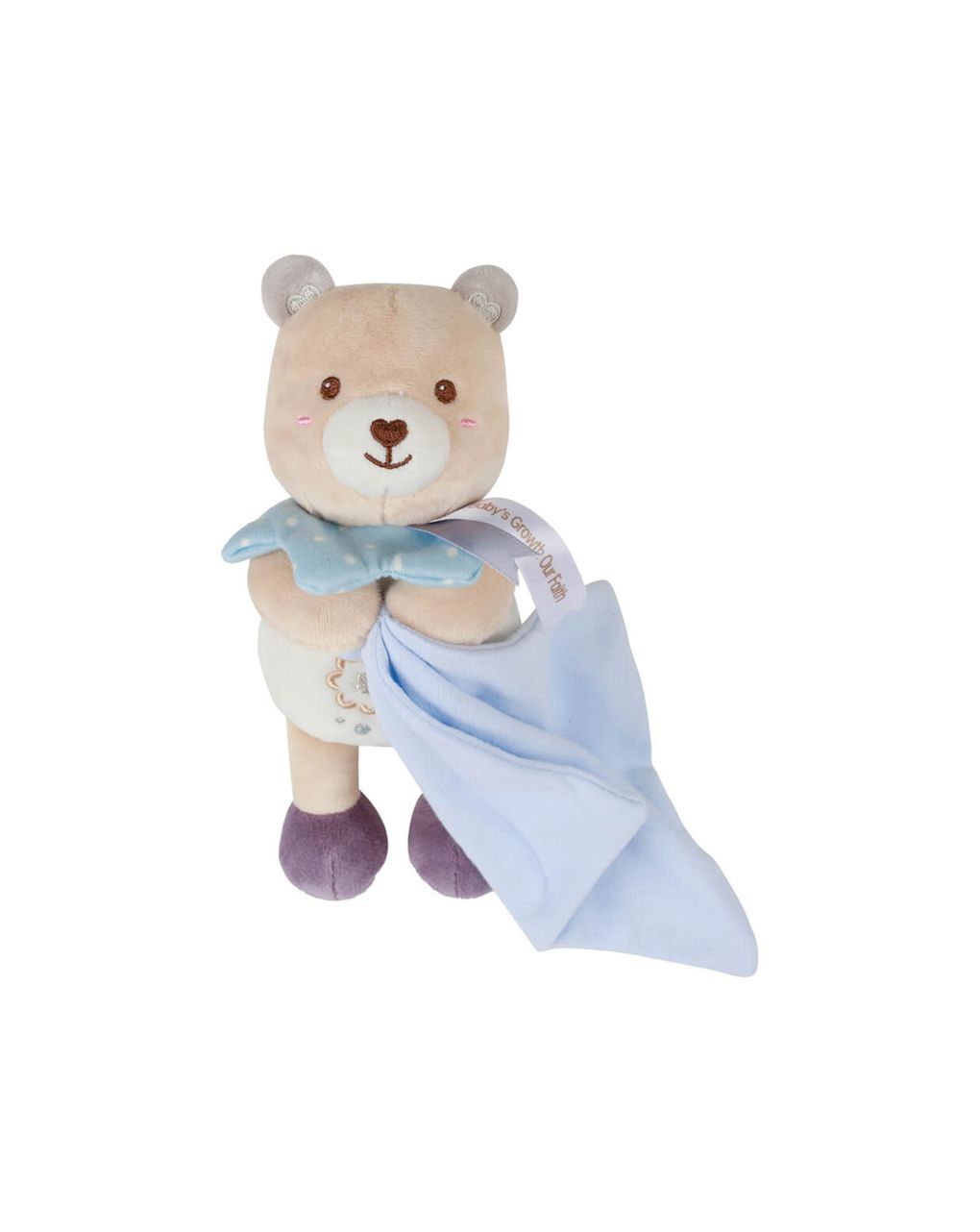 Bebe stars πανάκι παρηγοριάς teddy flower nani cuddle 60-106 - Bebe Stars
