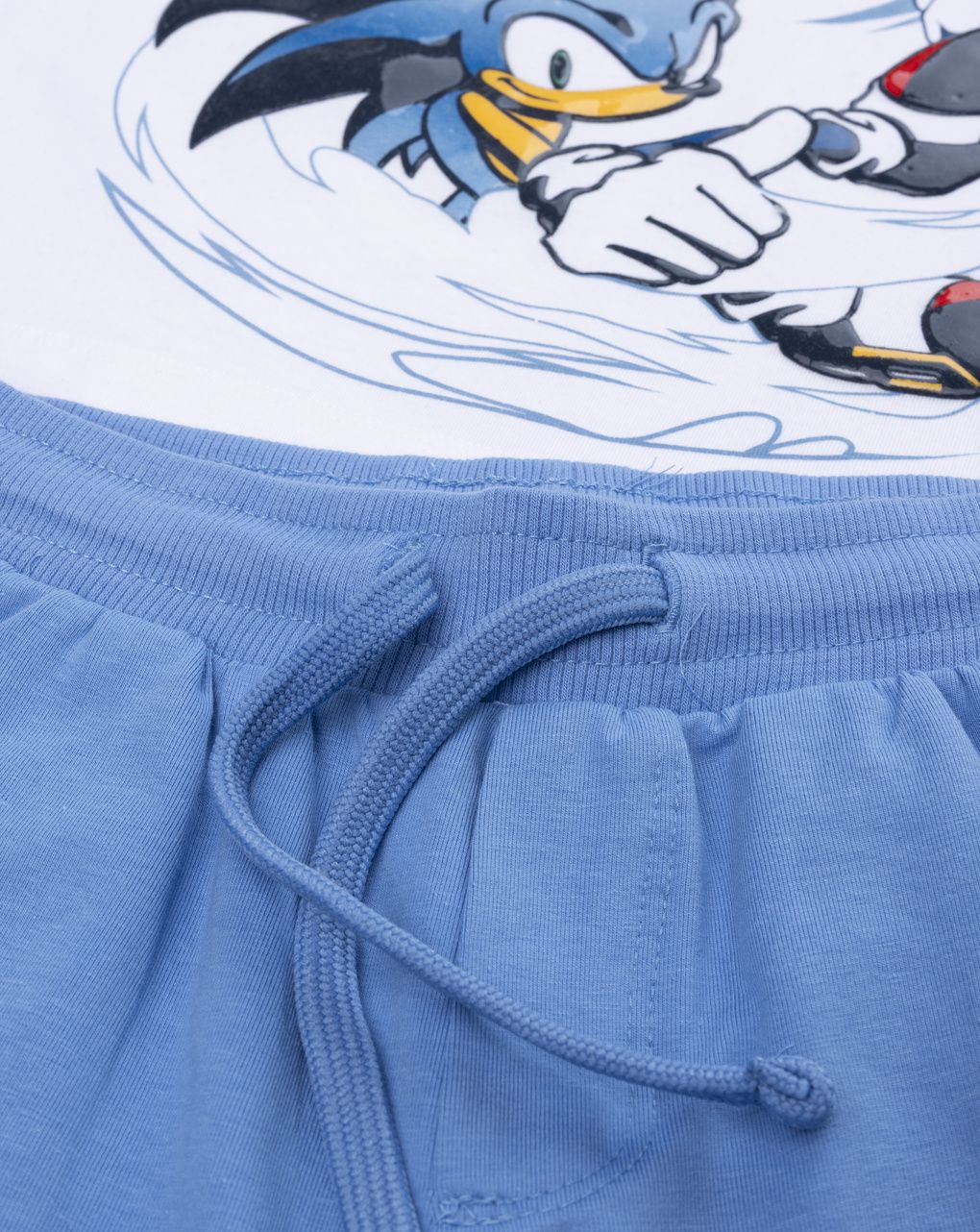 παιδικό σετ t-shirt και σορτσάκι sonic για αγόρι - Prénatal