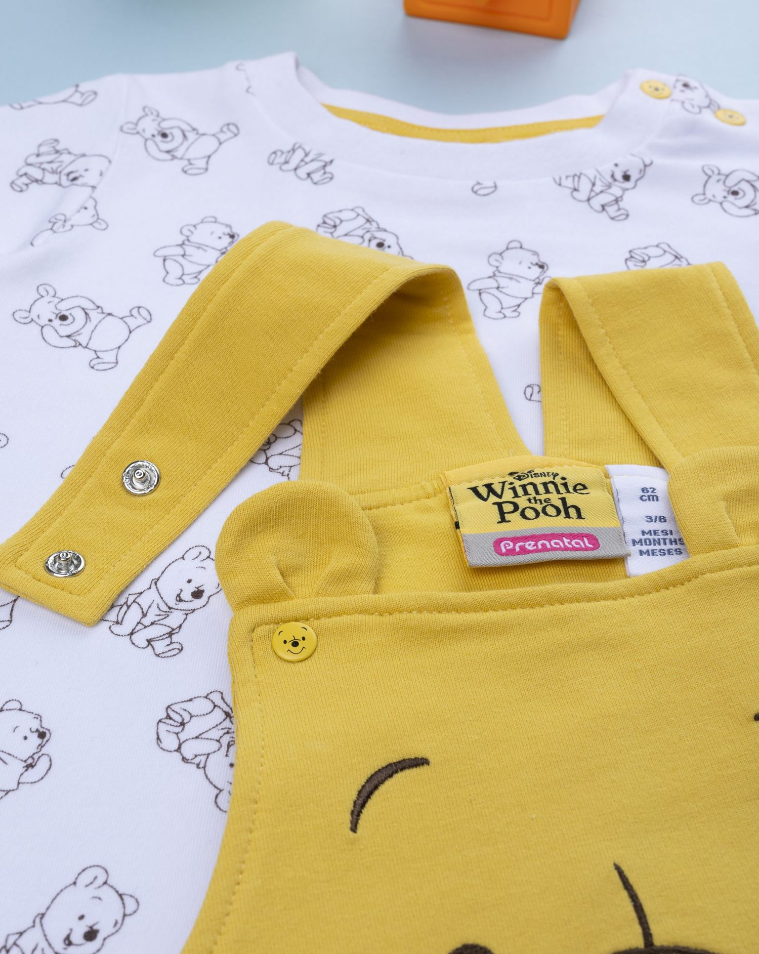 βρεφικό σετ t-shirt & σαλοπέτα winnie για αγόρι - Prénatal