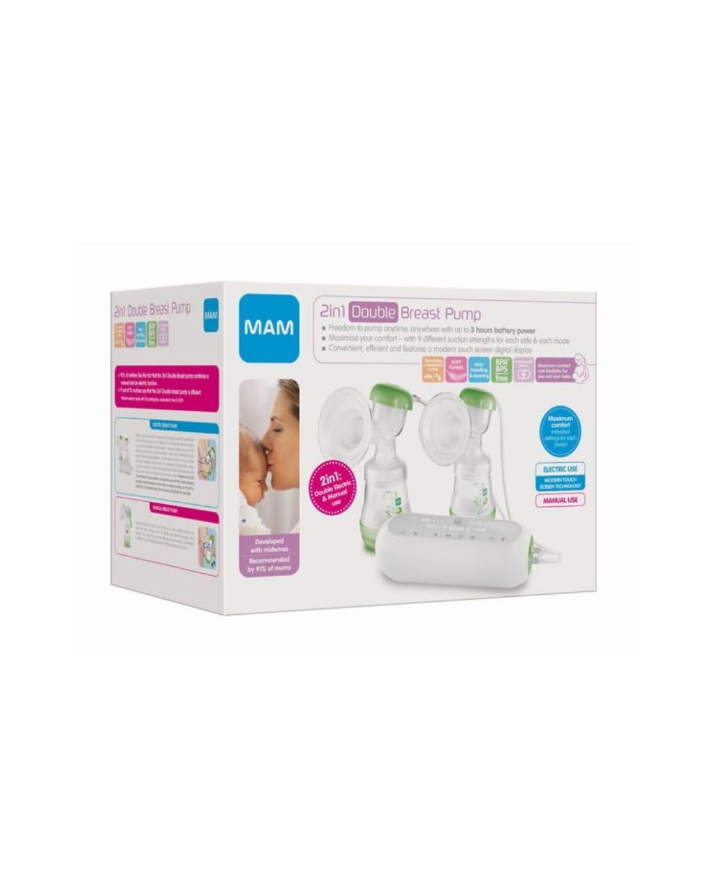 Mam διπλό ηλεκτρικό θήλαστρο 2 σε 1 440 - Mam