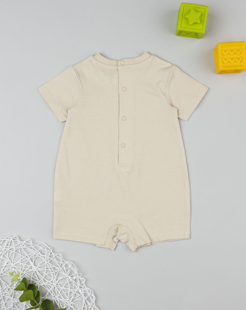 βρεφικό φορμάκι μπεζ winnie για αγόρι - Prénatal