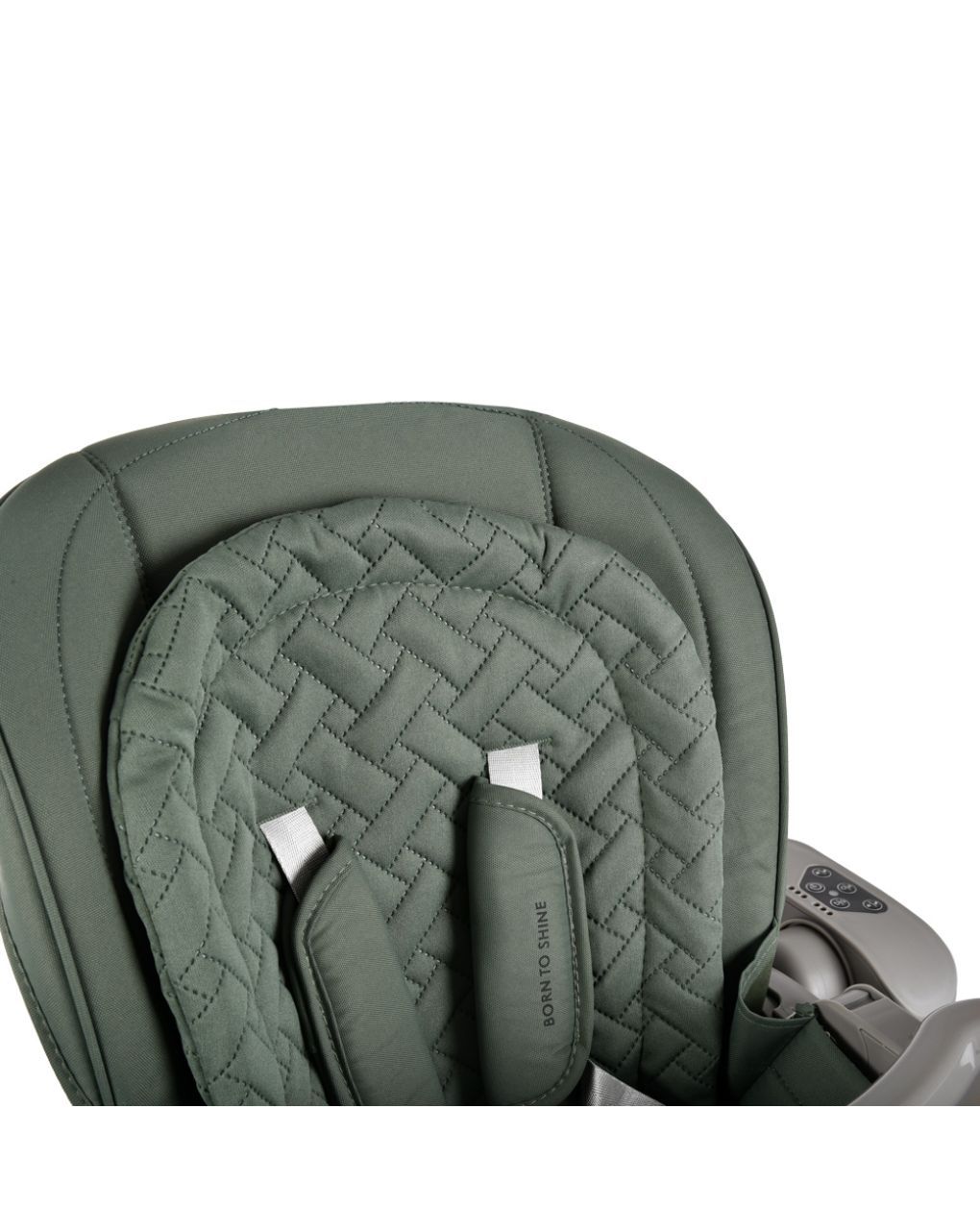 Bebe stars καρεκλάκι φαγητού-κούνια serenna ηλεκτρικό 2 σε 1 forest green 871-176 - Bebe Stars