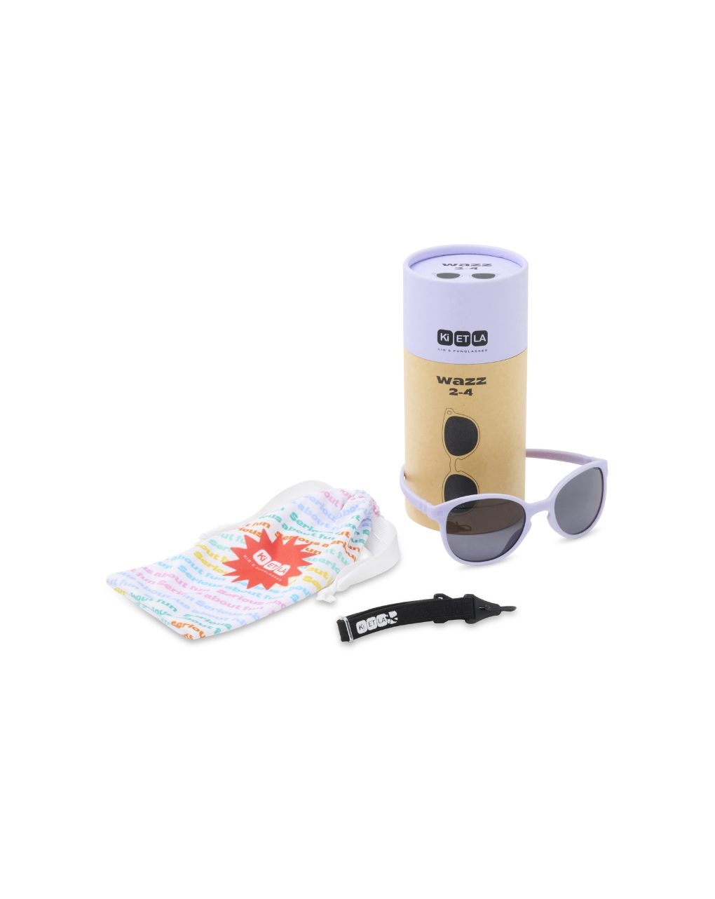 Kietla γυαλιά ηλίου wazz 2-4 ετών lavender wa3sunlavender - kietla