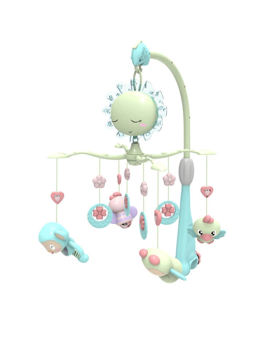 Bebe stars μουσικό κρεβατιού nature green 852-174