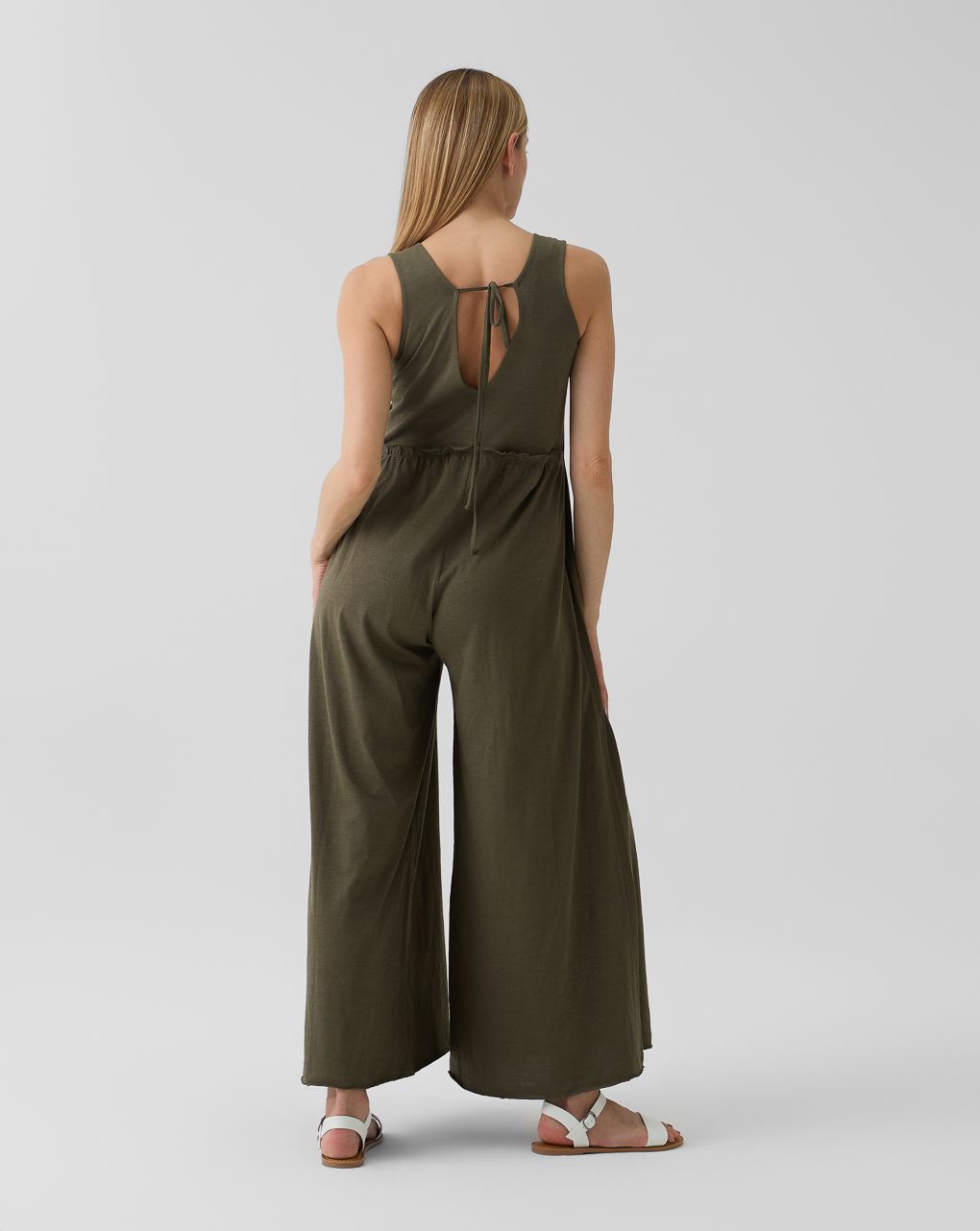 γυναικεία ολόσωμη φόρμα εγκυμοσύνης/θηλασμού χακί - Prénatal