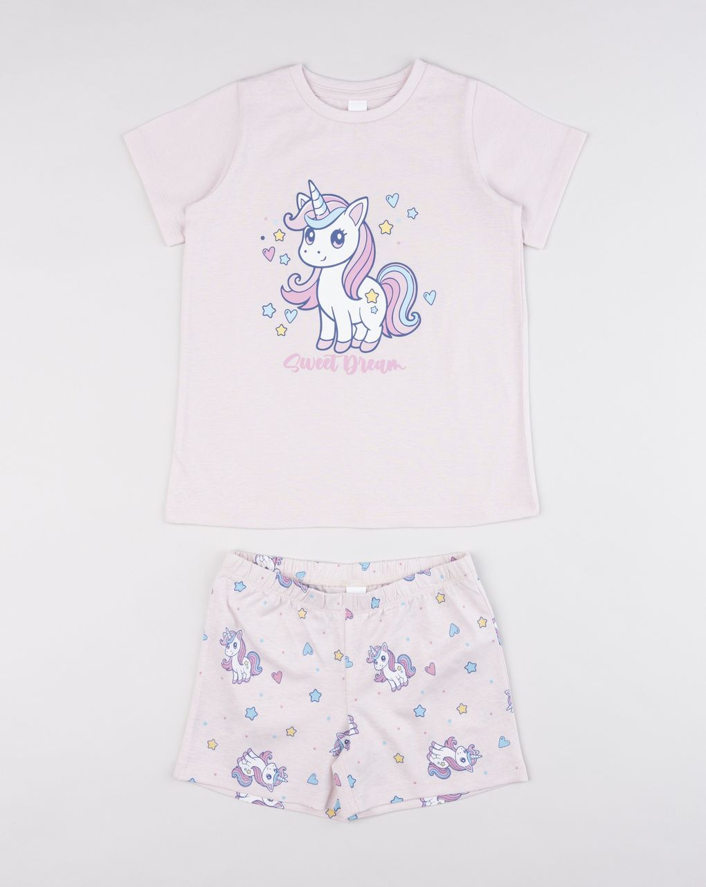 παιδική πιτζάμα ροζ sweet dream για κορίτσι