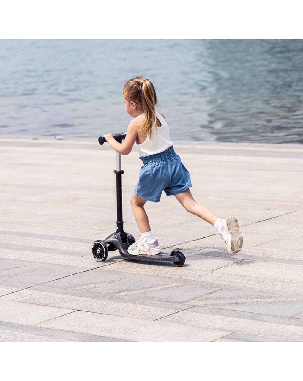 Qplay sparkling 5in1 scooter πατίνι black 01-1212085-03 - QPLAY