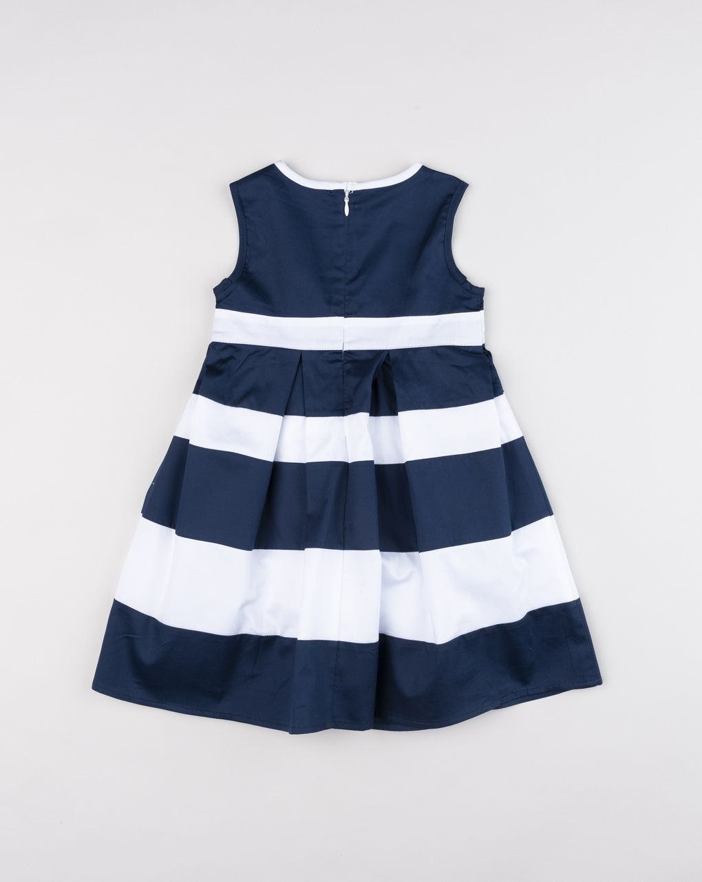 παιδικό φόρεμα ριγέ μπλε/λευκό elegant για κορίτσι - Prénatal