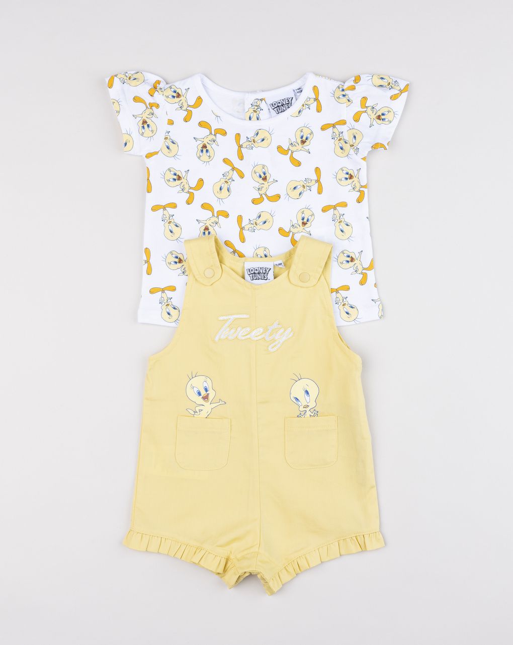 βρεφικό σετ t-shirt και σαλοπέτα tweety για κορίτσι - Prénatal