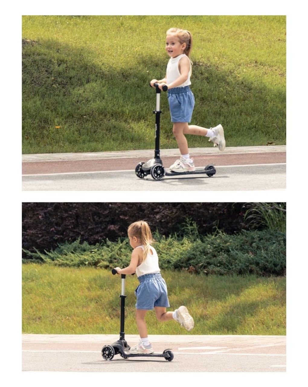 Qplay sparkling 5in1 scooter πατίνι green 01-1212085-01 - QPLAY