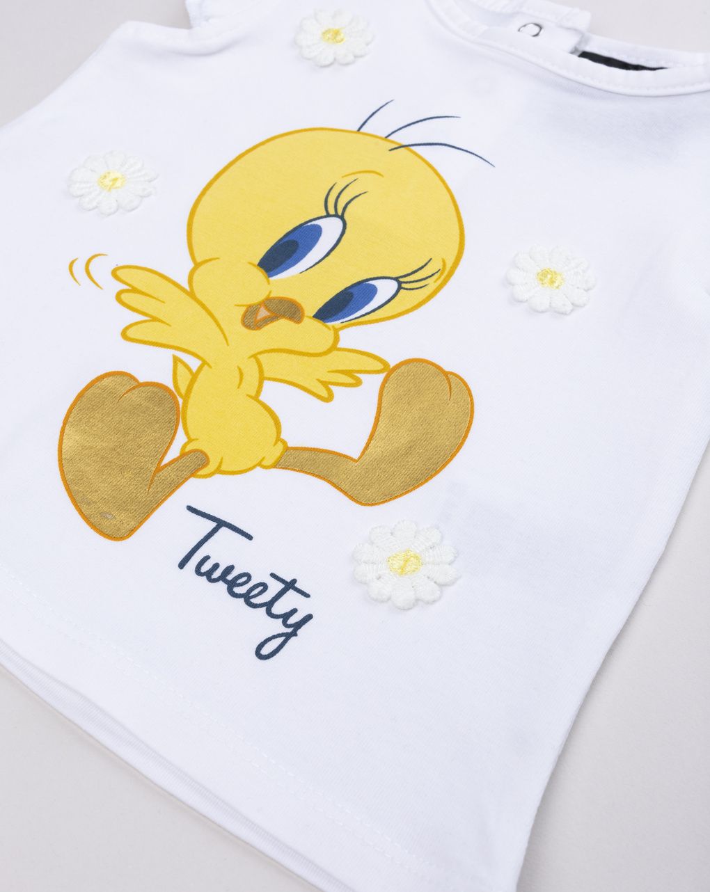 βρεφικό t-shirt λευκό tweety για κορίτσι - Prénatal
